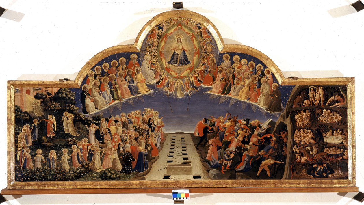 Az utolsó ítélet (festmény) alkotó: Fra  Angelico