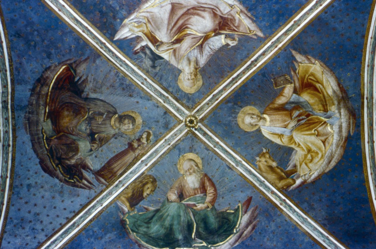 A boltozat (freskó) alkotó: Fra  Angelico
