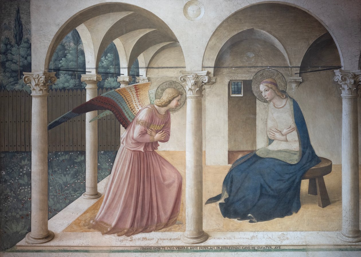 Annunciation alkotó: Fra Angelico