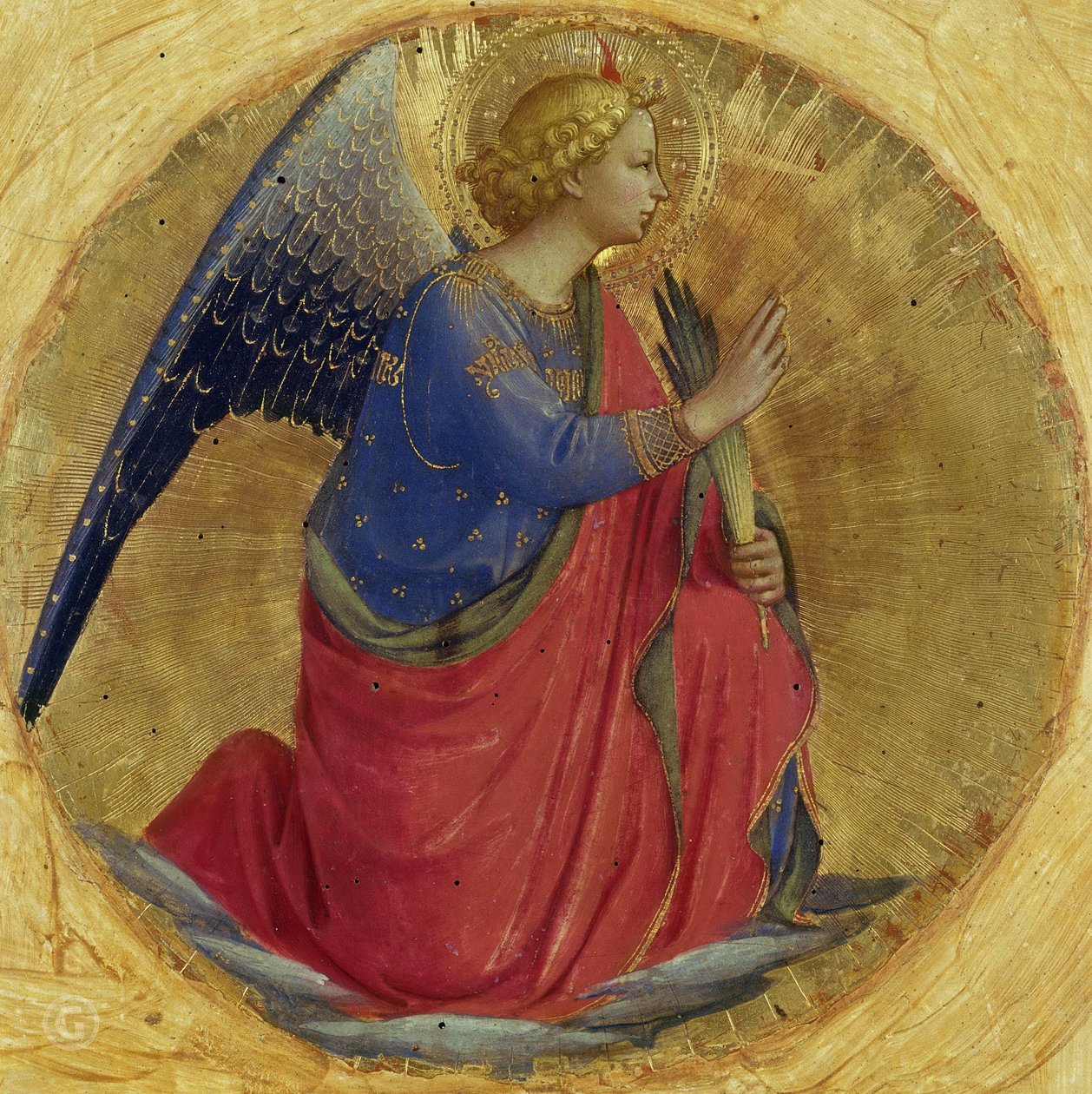 Olasz: Annunciazione Perugia oltárkép alkotó: Fra Angelico