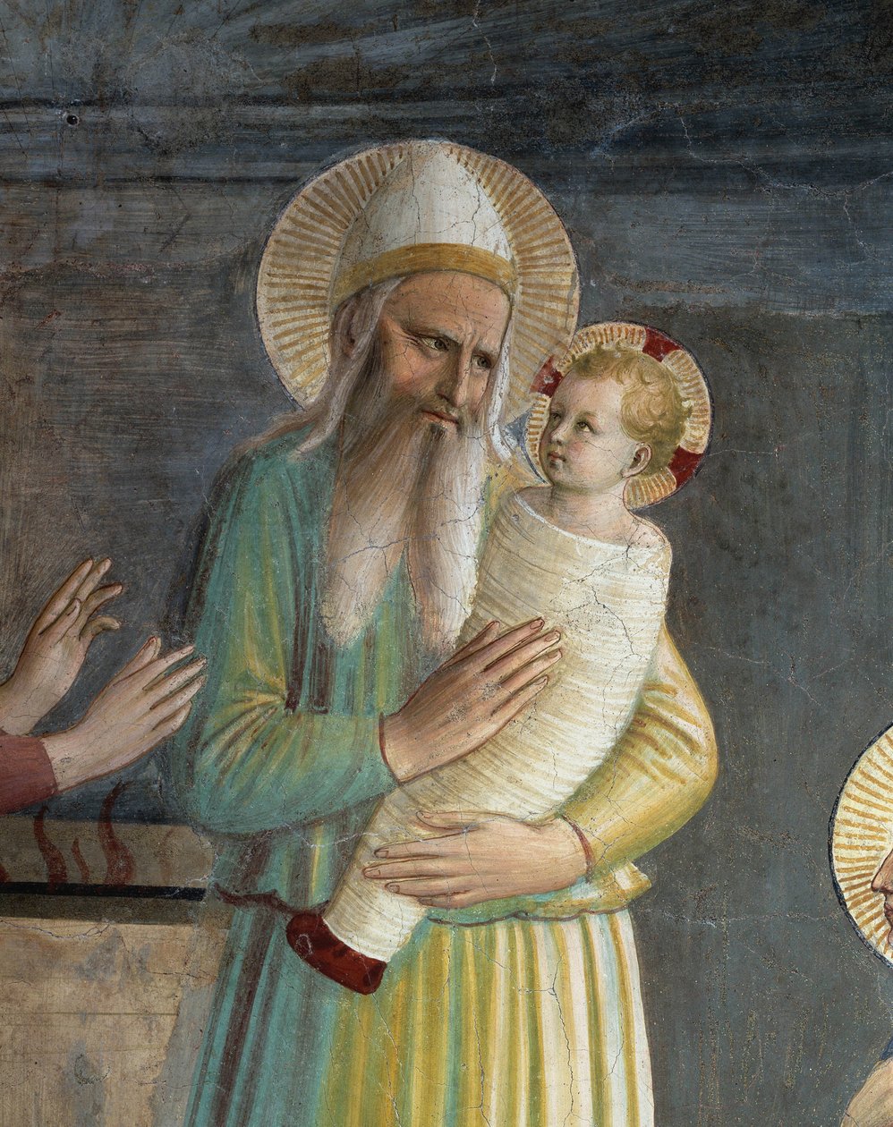 Krisztus bemutatása a templomban alkotó: Fra Angelico