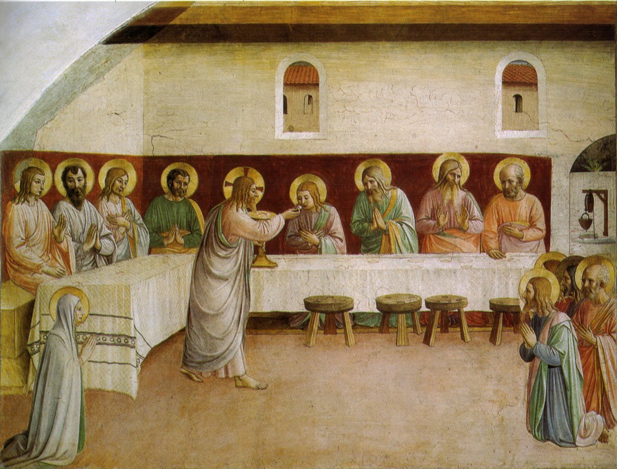 Utolsó vacsora alkotó: Fra Angelico