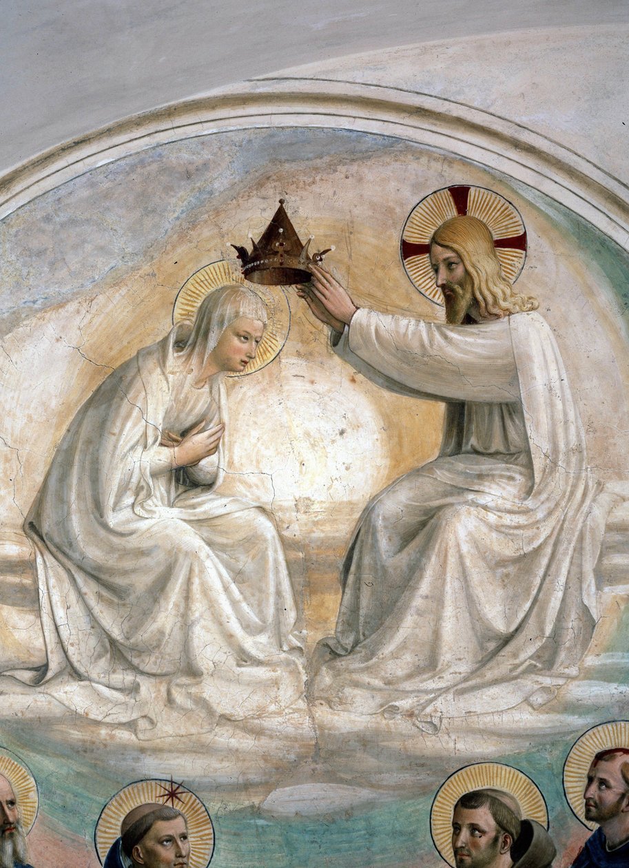 A Szűz koronázása alkotó: Fra Angelico