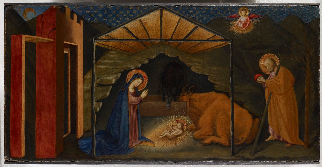 Jézus születése alkotó: Fra Angelico