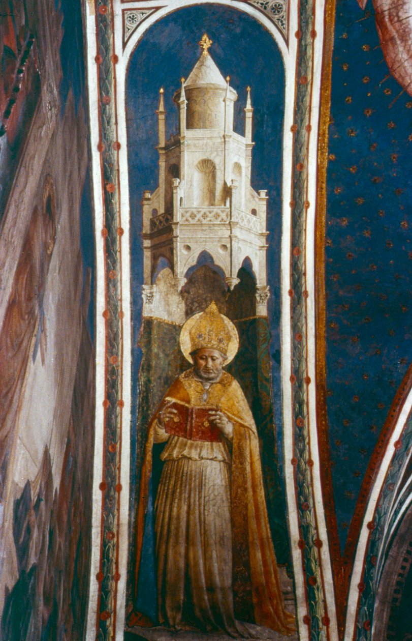 Szent Ambrus, 15. század közepe alkotó: Fra Angelico