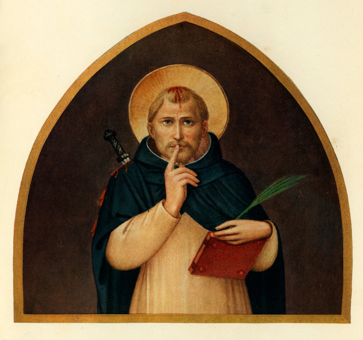 Szent Péter vértanú, 15. század, 1909 alkotó: Fra Angelico