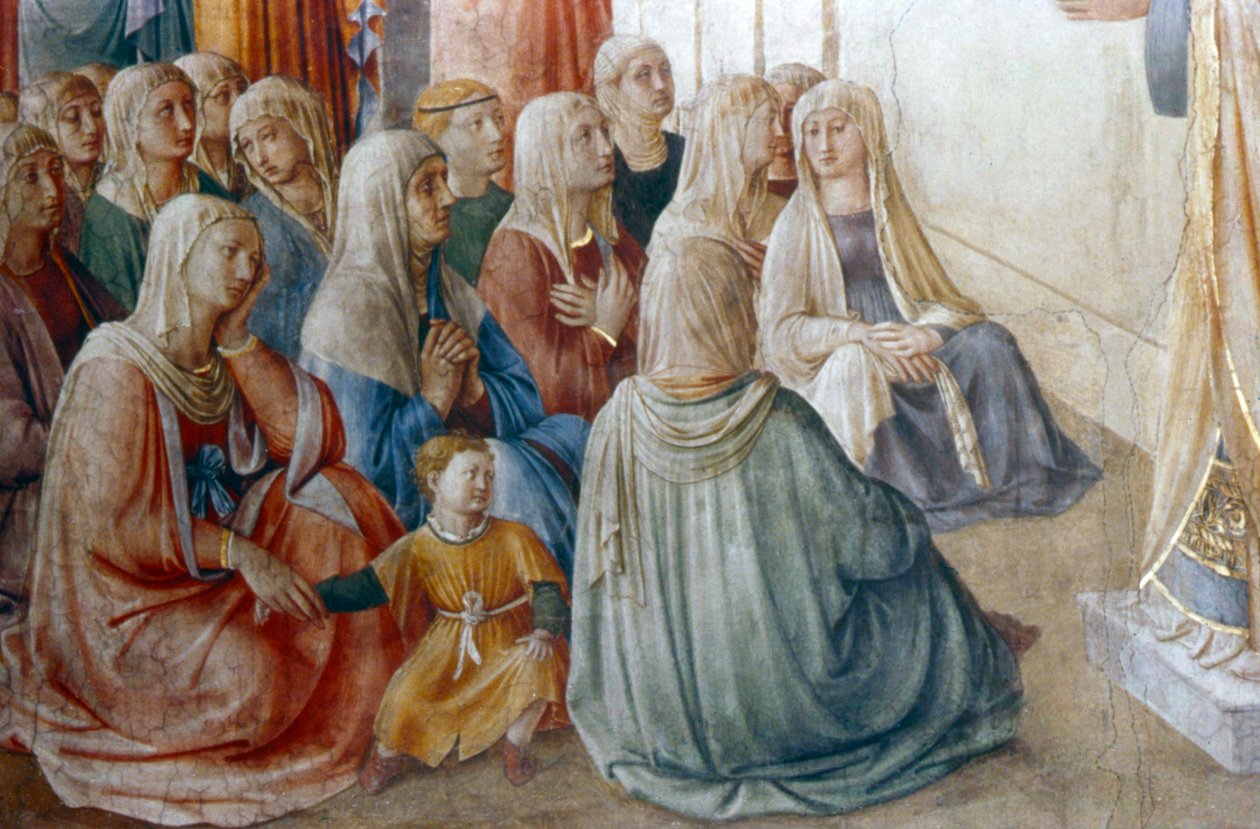 Szent István Prédikációs részlet, 15. század közepe alkotó: Fra Angelico
