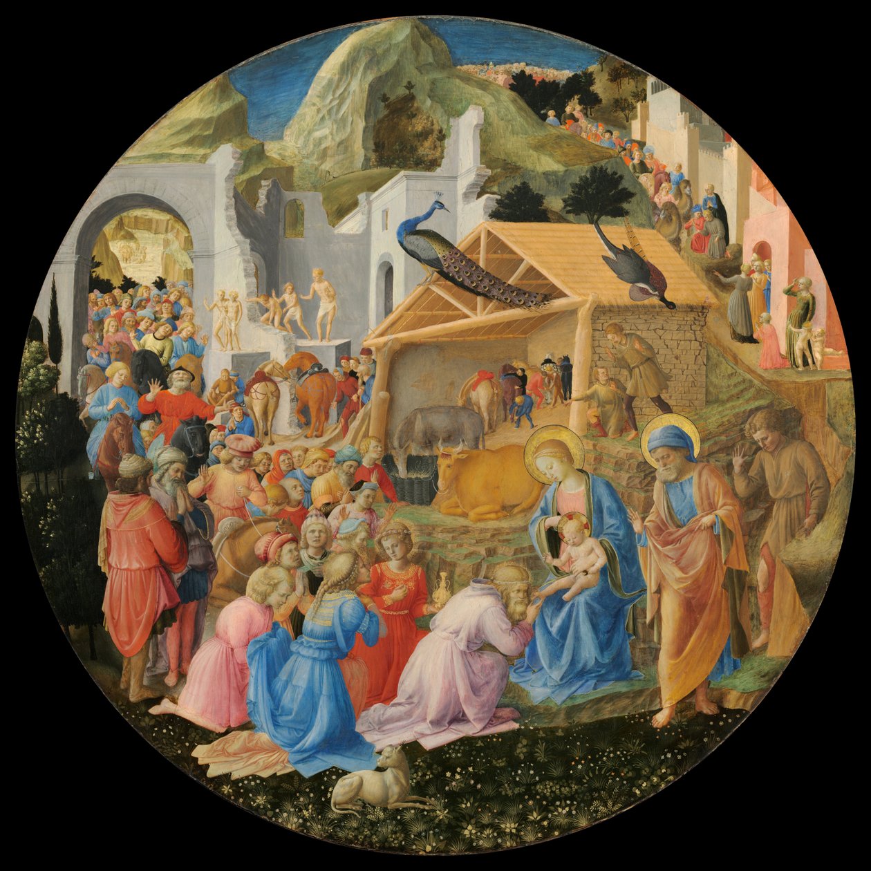 A mágusok imádása alkotó: Fra Angelico