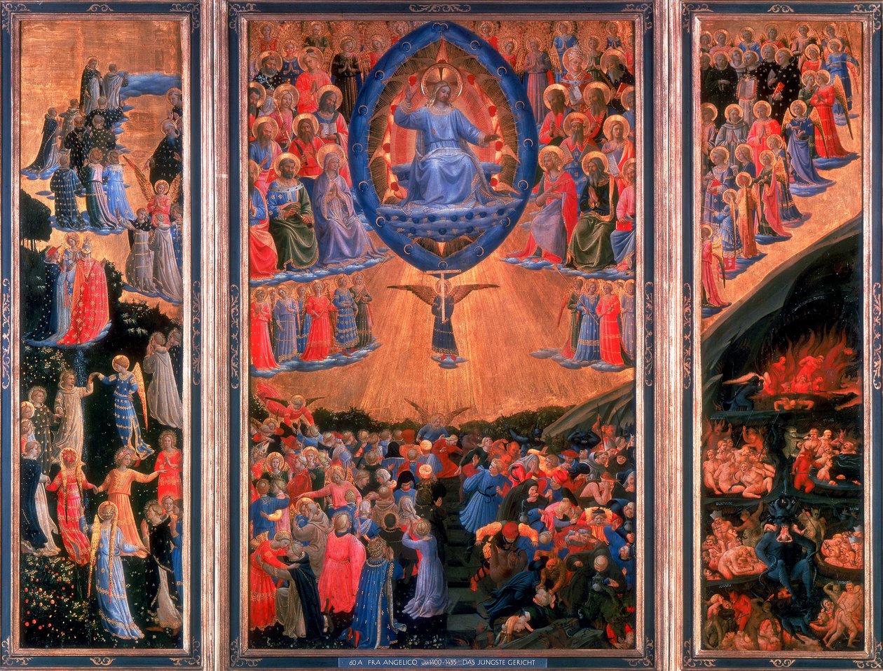 Az utolsó ítélet, c1420-1455 alkotó: Fra Angelico