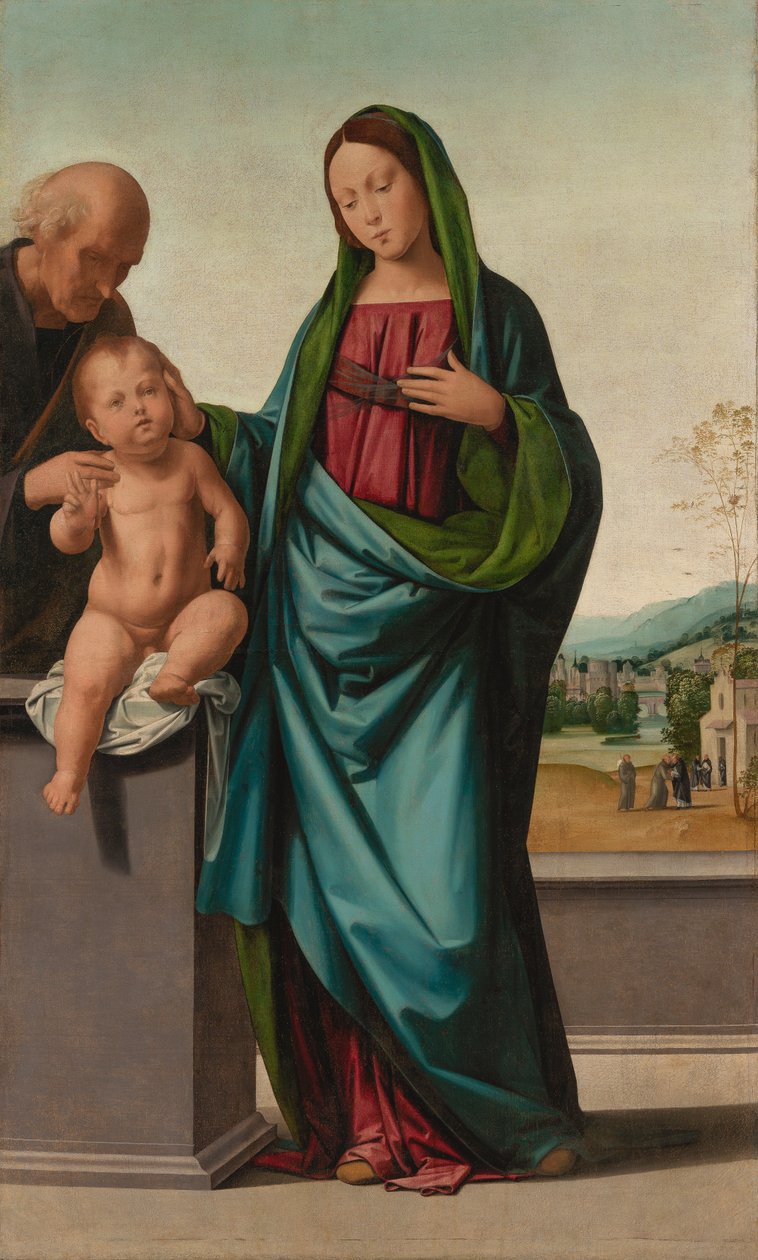 Szent Család, 1497 körül alkotó: Fra Bartolommeo