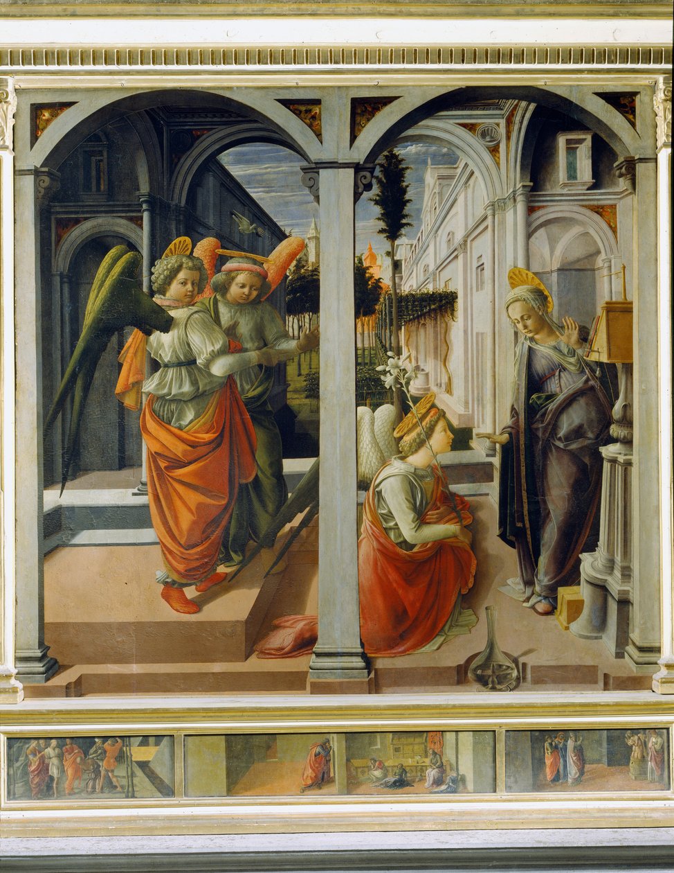 Angyali Üdvözlet alkotó: Fra Filippo Lippi