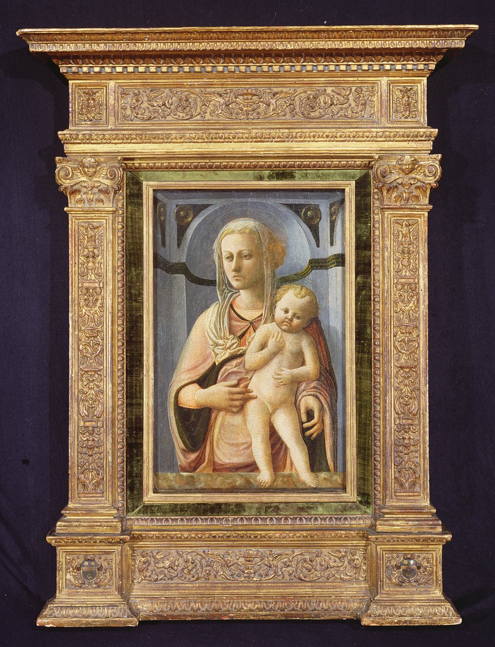 Madonna és gyermek, 1435 körül (tempera a panelen) alkotó: Fra Filippo Lippi