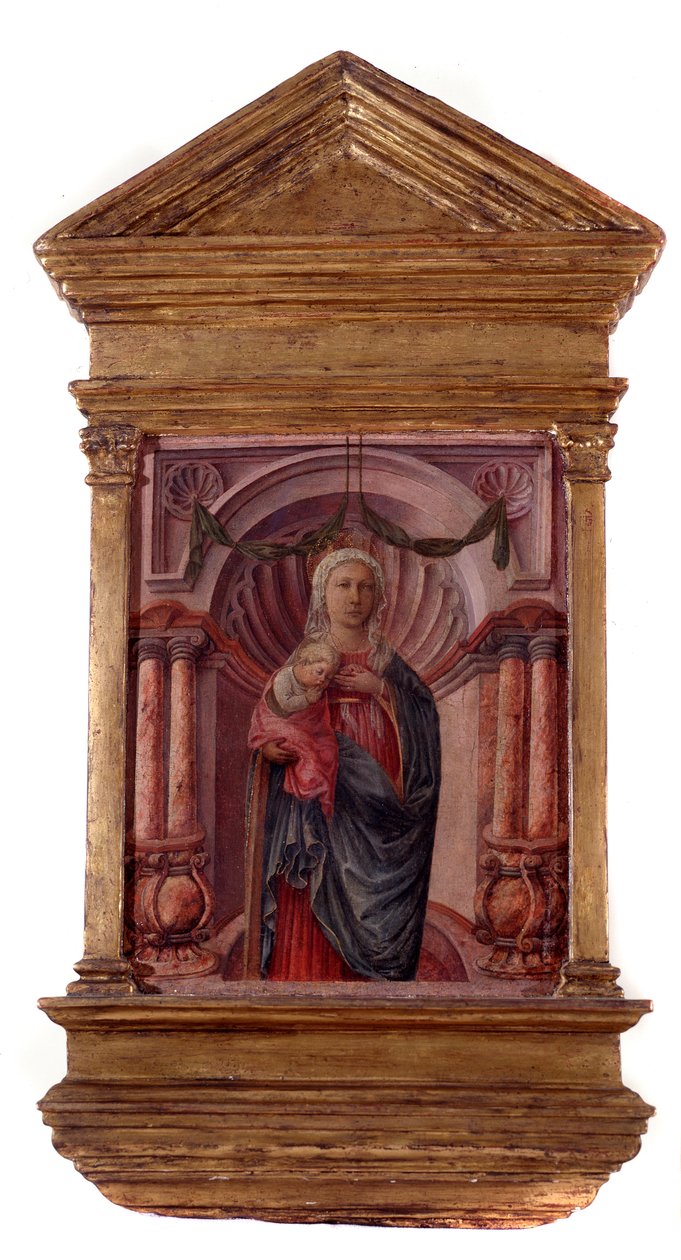 Szűz gyermekkel (Festmény alkotó: Fra Filippo Lippi