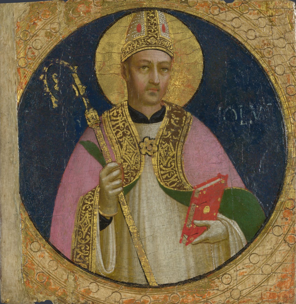 Szent Romulus tábla a Fiesole San Domenico oltárról, c. 1423-1424 alkotó: Fra Giovanni Angelico da Fiesole