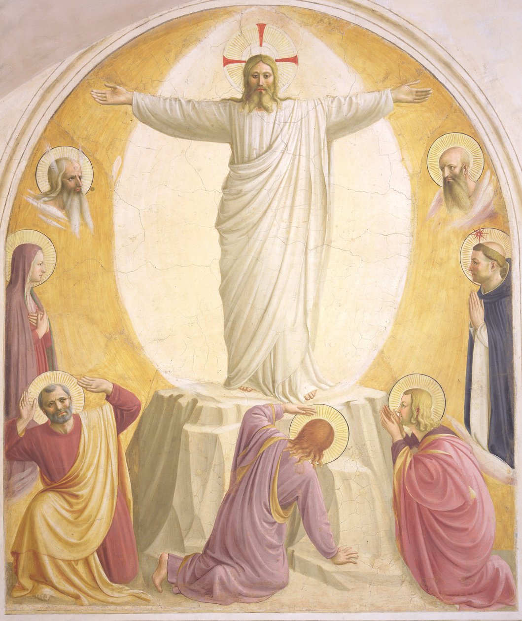 Jézus színeváltozása alkotó: Fra Giovanni Angelico da Fiesole