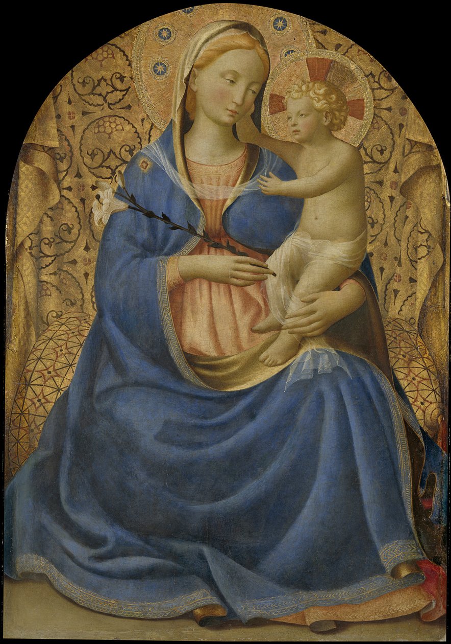 Az alázatosság szűze Madonna dell Umilitá, c. 1440 alkotó: Fra Giovanni Angelico da Fiesole