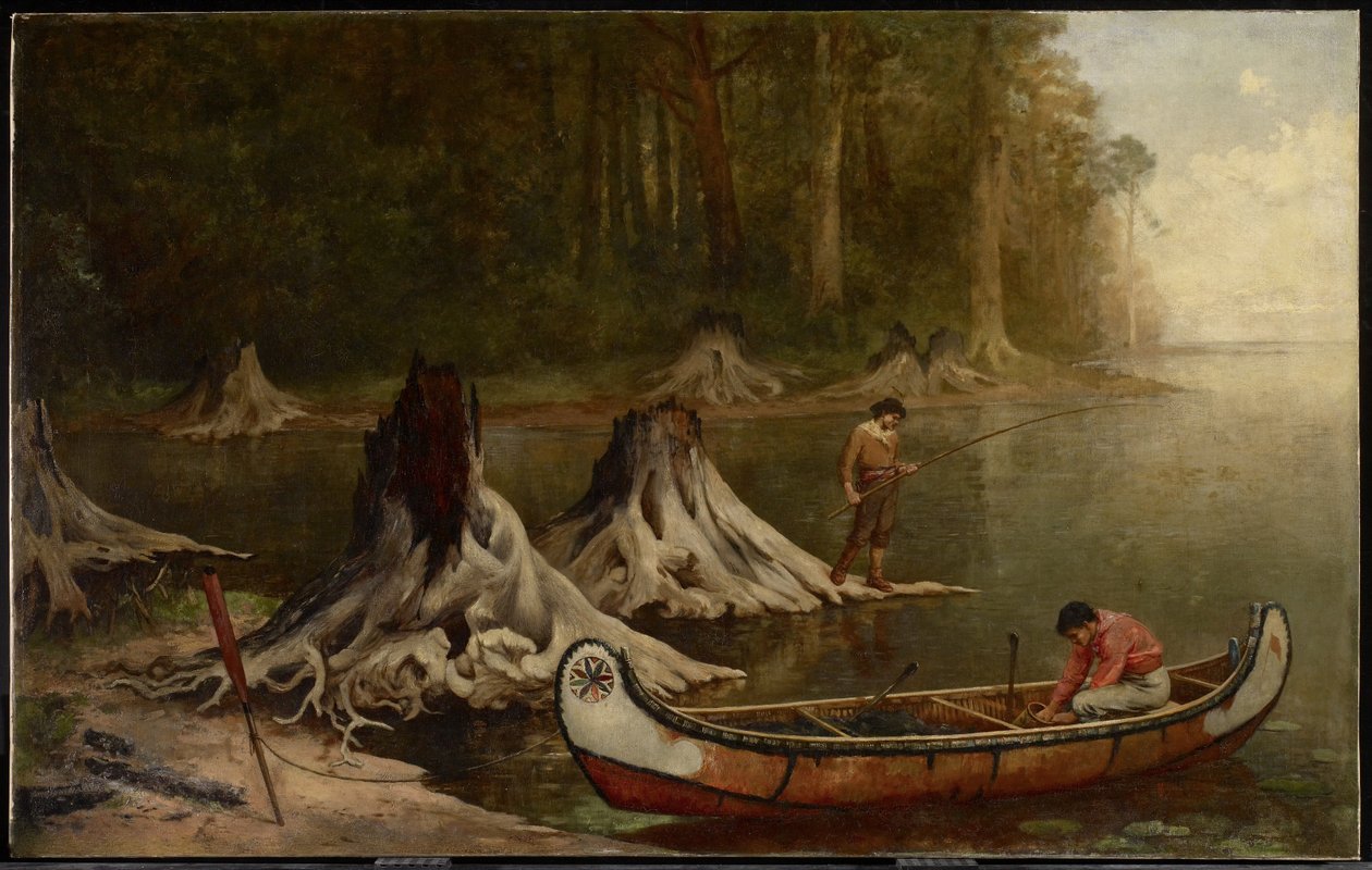 Az őserdő emlékei, Kanada, 1885 alkotó: Frances Anne Hopkins