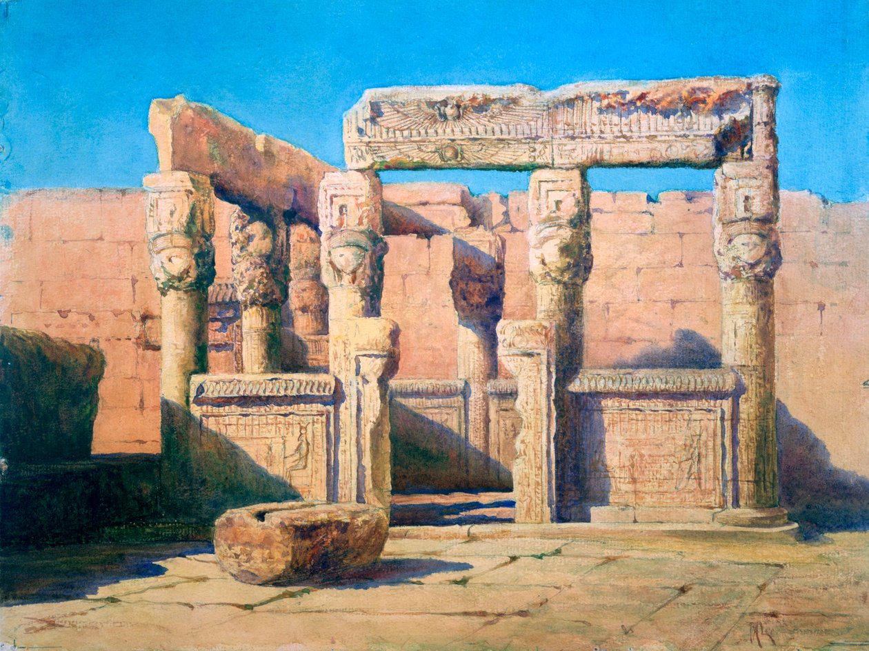 „Egyiptom”, 19. század alkotó: Frances Anne Lee