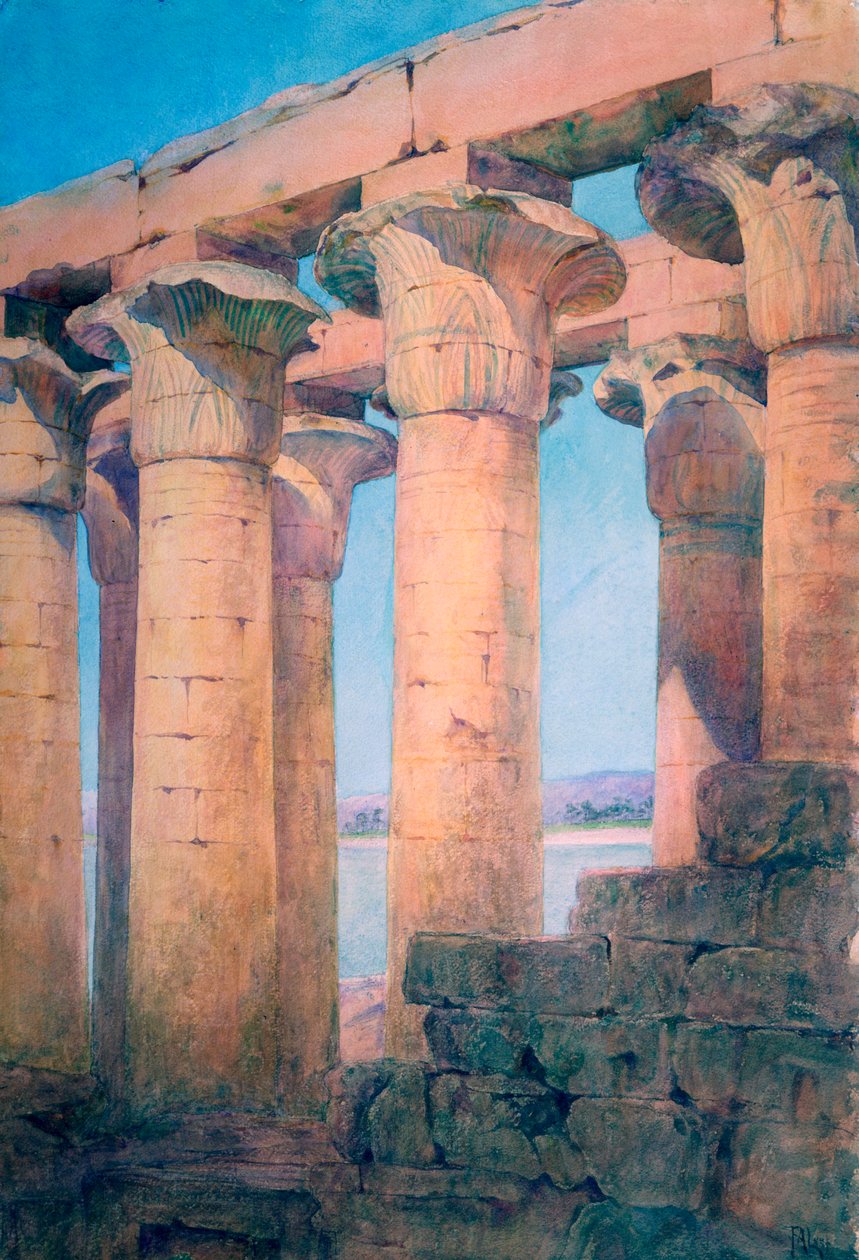 „Egyiptom”, 19. század alkotó: Frances Anne Lee