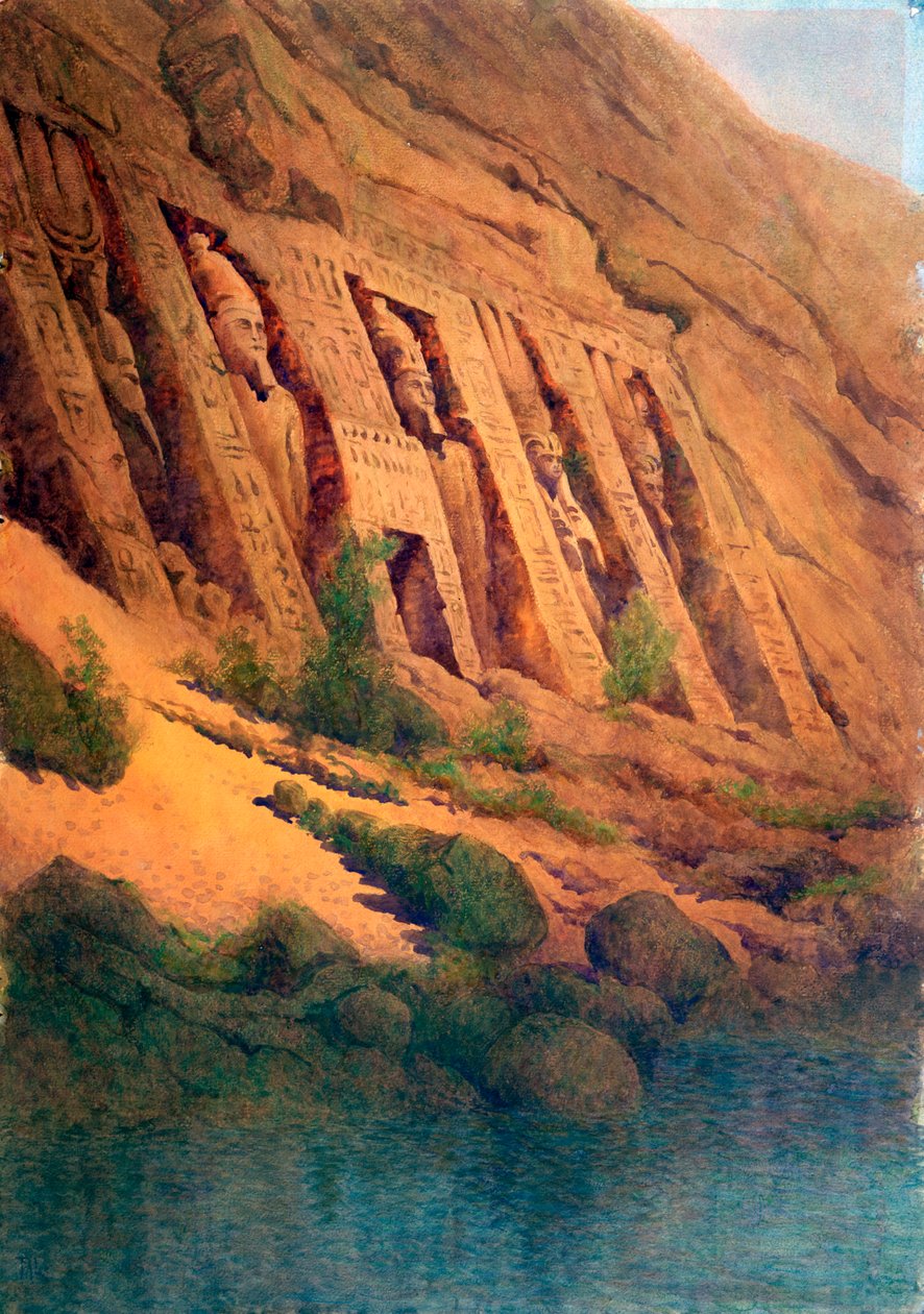 „Egyiptom”, 19. század alkotó: Frances Anne Lee