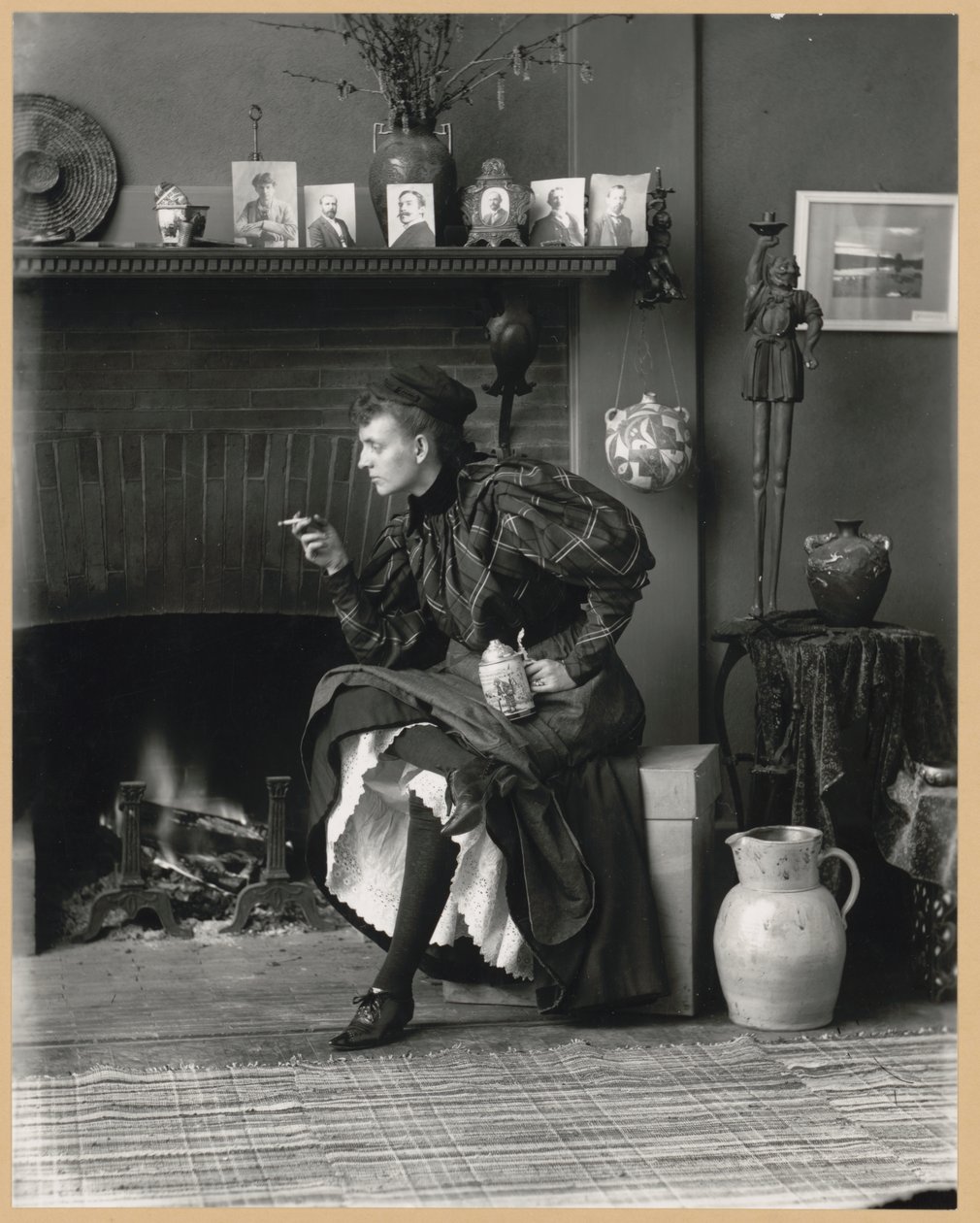 Frances Benjamin Johnston, Önarckép ("New Woman"-ként) alkotó: Frances Benjamin Johnston