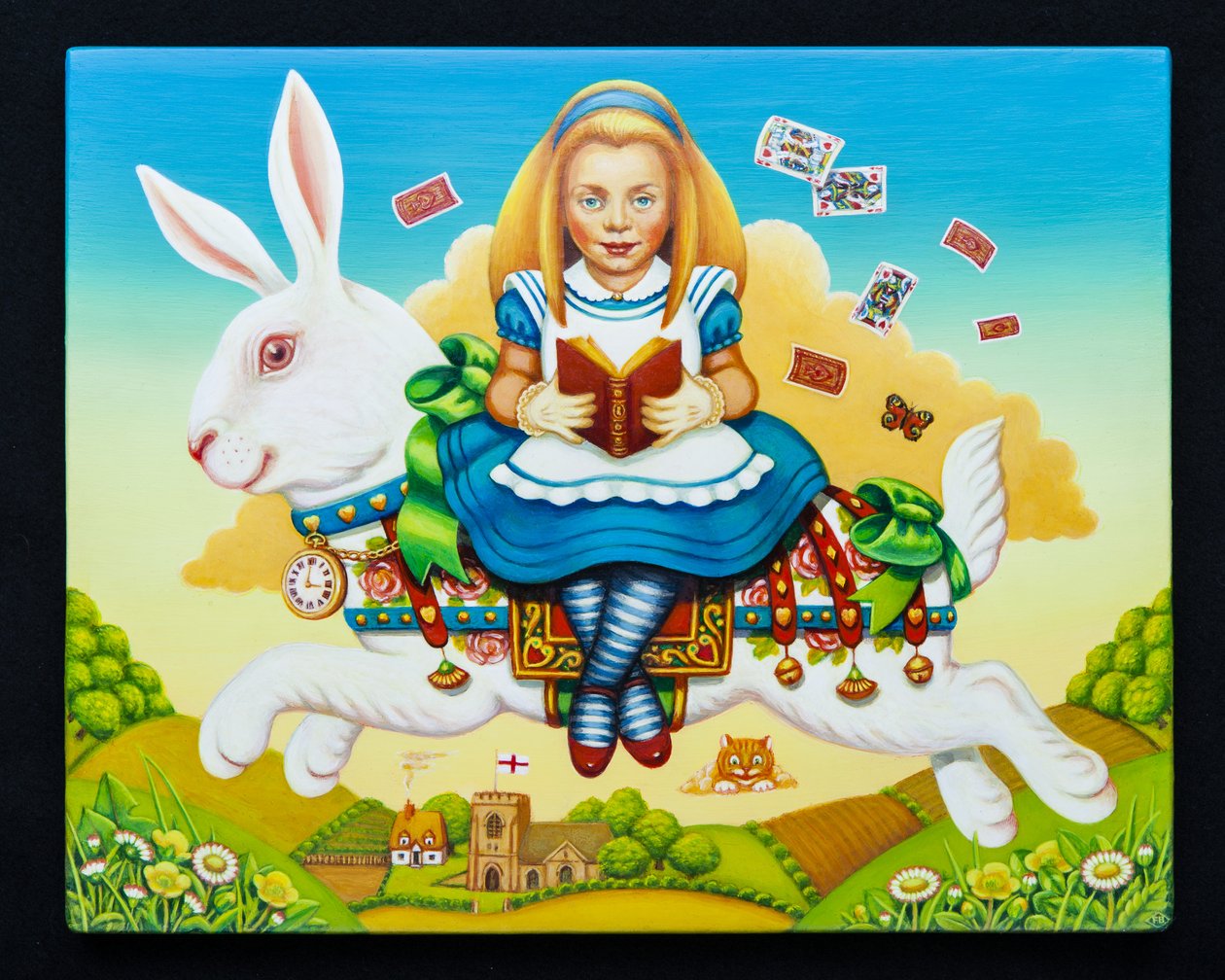 Alice és a fehér nyúl, 2013 alkotó: Frances Broomfield