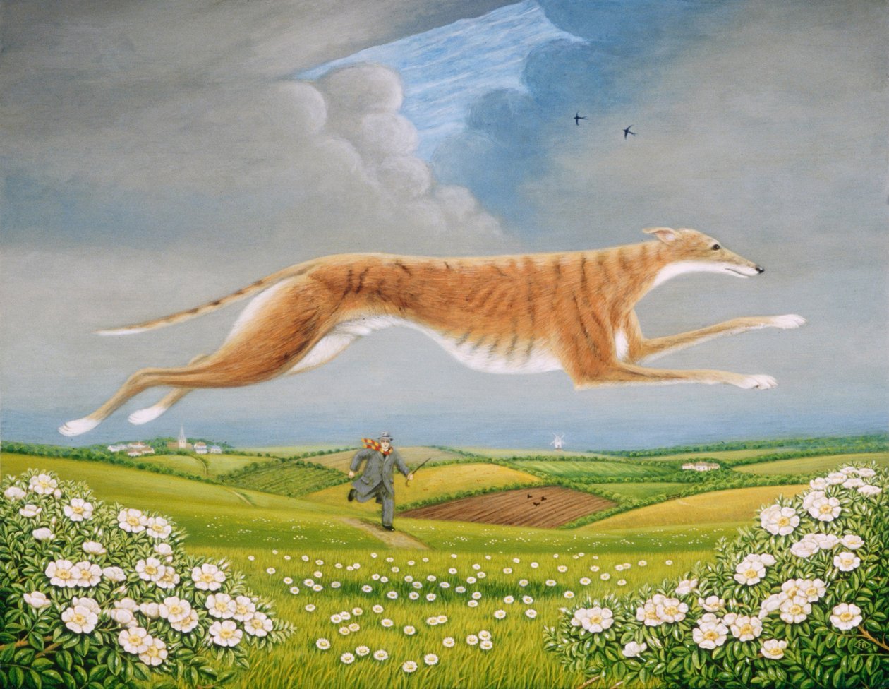 Mick the Miller, 1992 (olajok és tempera a panelen) alkotó: Frances Broomfield