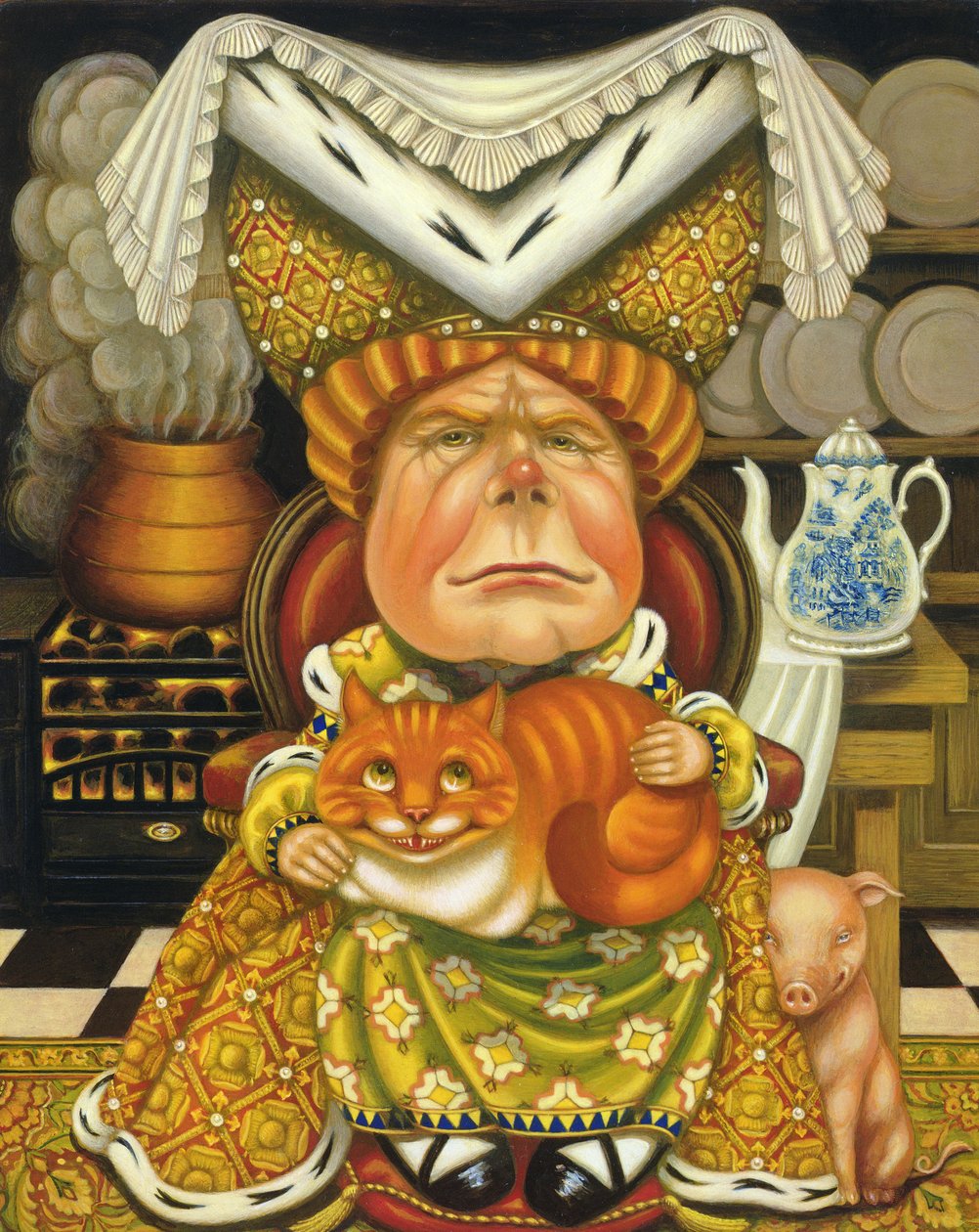 A hercegnő (olaj és tempera a panelen) alkotó: Frances Broomfield