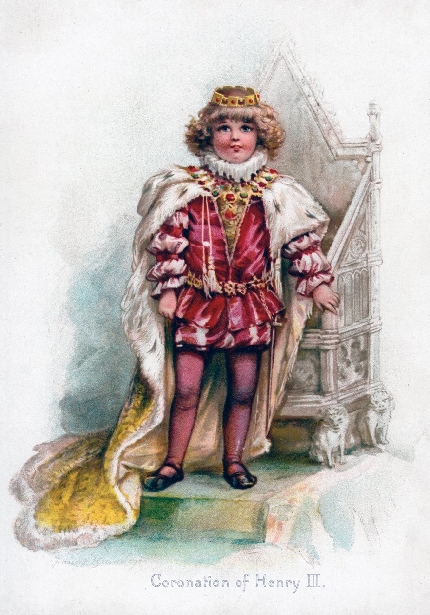 Henrik koronázása, 1897. alkotó: Frances Brundage
