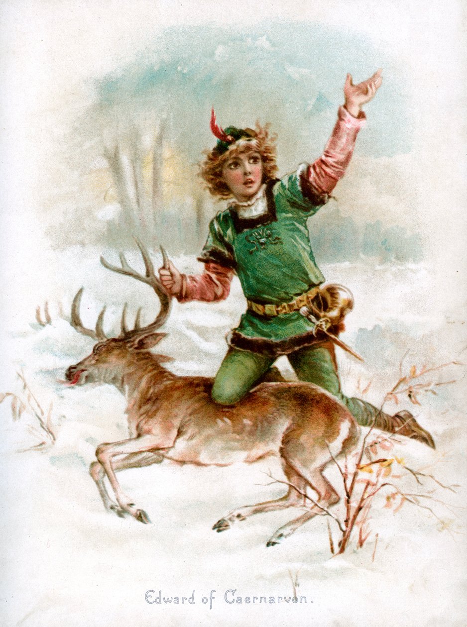 Caernarvoni Edward, 1897 alkotó: Frances Brundage