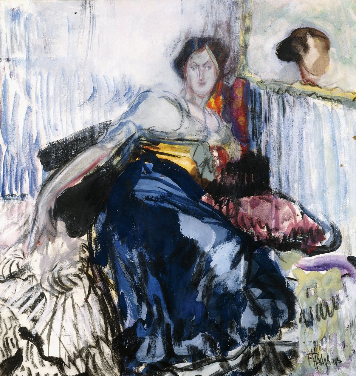 Fekvő Nő alkotó: Frances Hodgkins