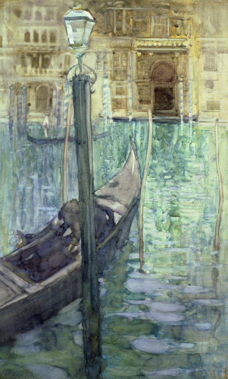 Velence (akvarell papíron) alkotó: Frances Hodgkins