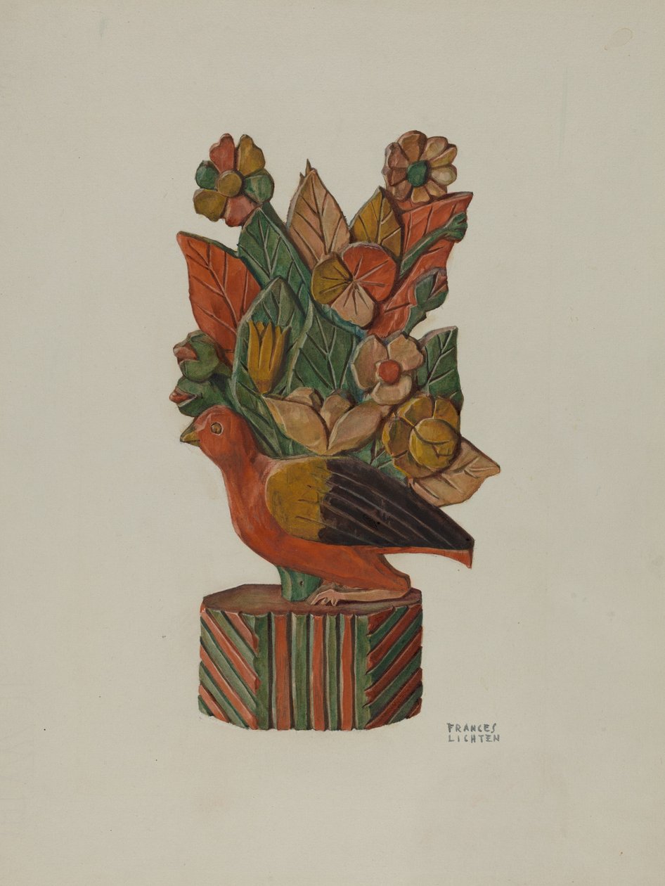 Pa. Német Madár alkotó: Frances Lichten