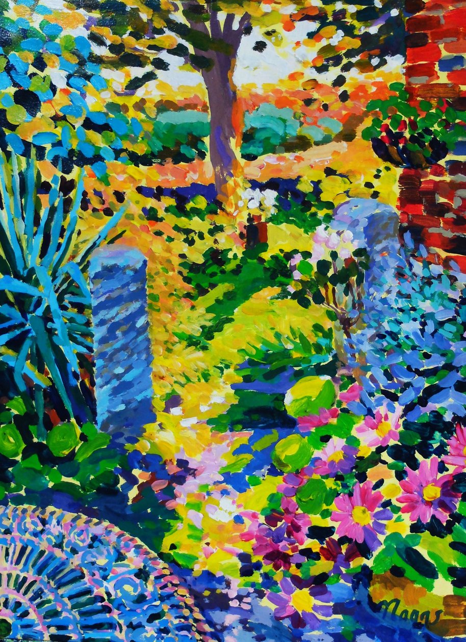 Golden Hour, 2022 (akril, vászon) alkotó: Frances Naggs
