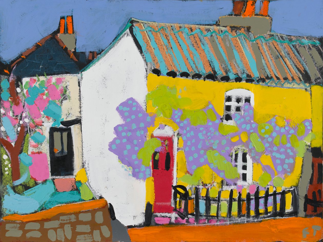 Little Royal Hill, 2010 (olaj és akril a fedélzeten) alkotó: Frances Treanor