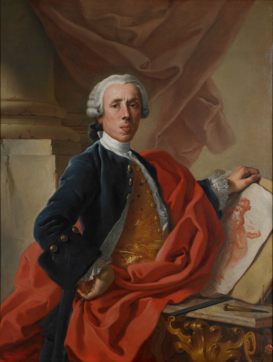 Önarckép, 1740 körül alkotó: Francesco de Mura