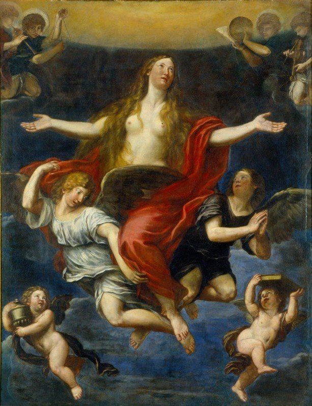 Mária Magdolna eksztázisa alkotó: Francesco Albani