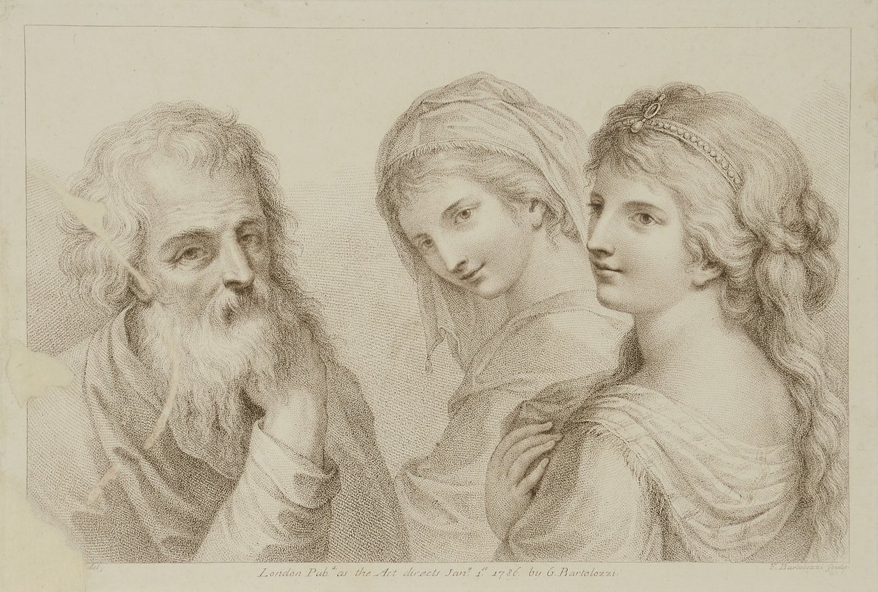 Lót leányai alkotó: Francesco Bartolozzi