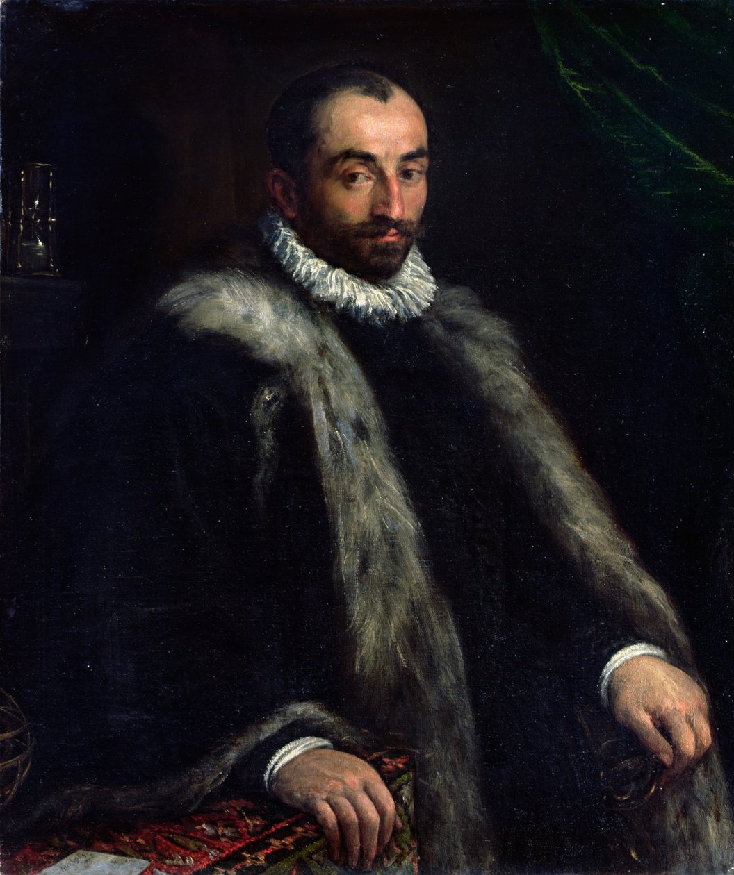 A szakállas ember, 1580 alkotó: Francesco Bassano