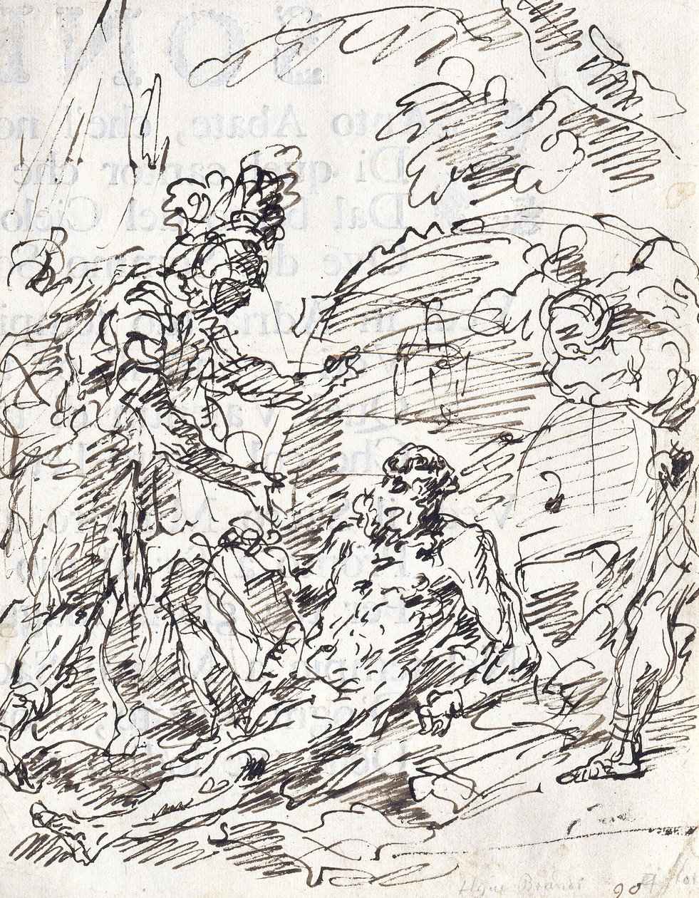 Alexander és Diogenes alkotó: Francesco Fontebasso
