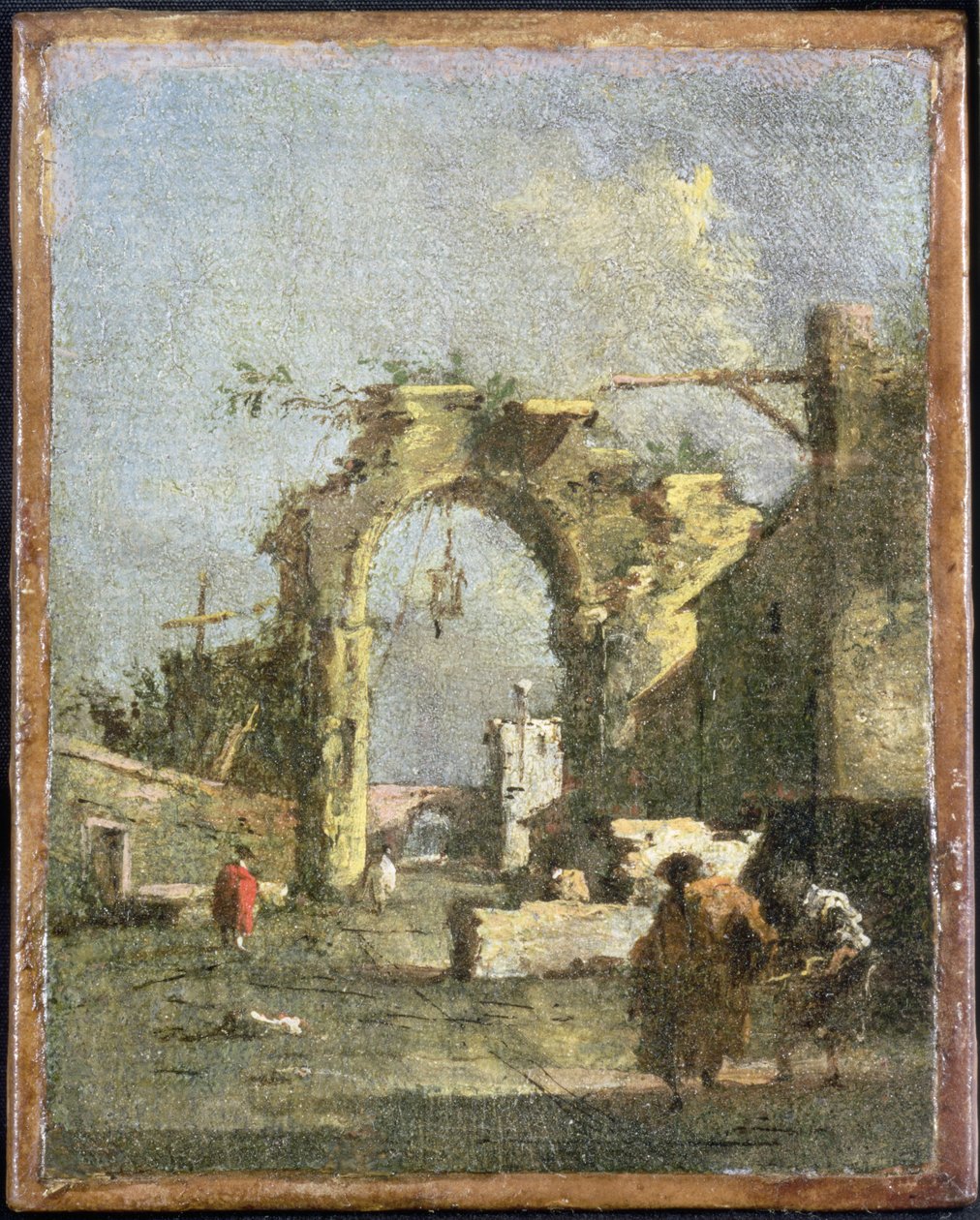 Capriccio - romok, 18. század alkotó: Francesco Guardi