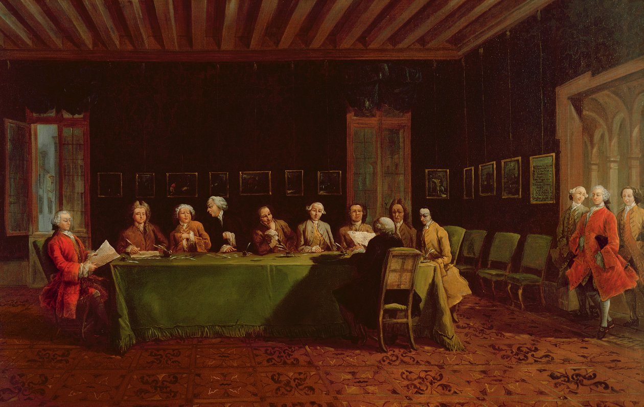 Diplomaták találkozója alkotó: Francesco Guardi