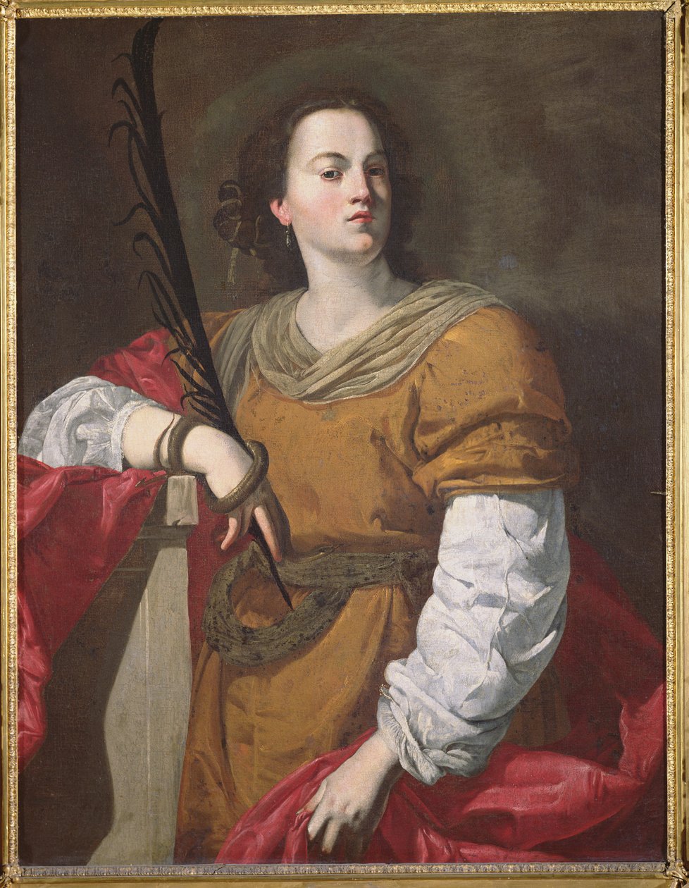 Elképesztő Szent Krisztina, 1637 alkotó: Francesco Guarino