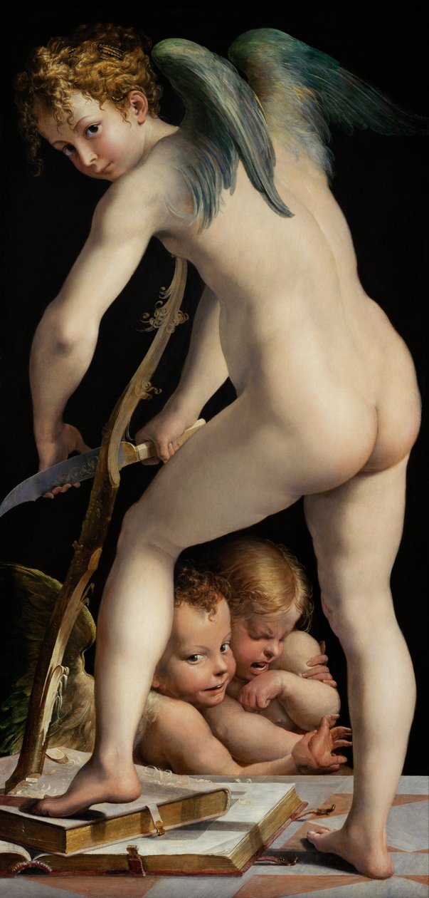 Íjfaragó Amor alkotó: Parmigianino