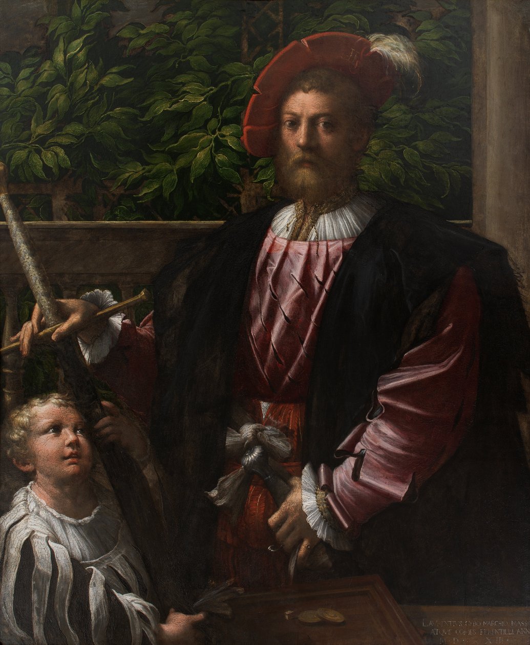 Lorenzo Cybo portréja alkotó: Parmigianino
