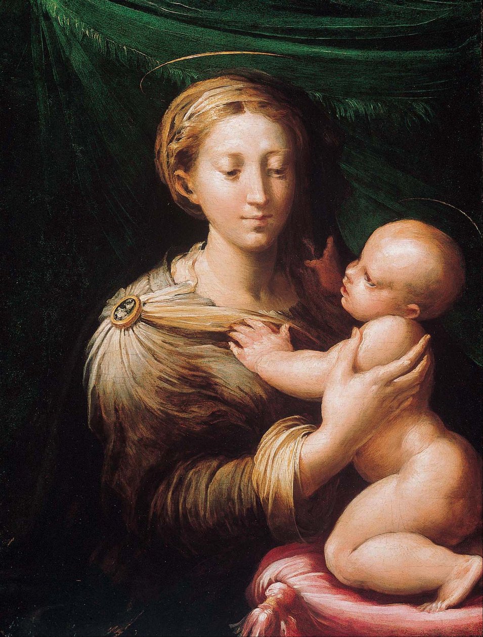 A Madonna és a gyermek alkotó: Parmigianino