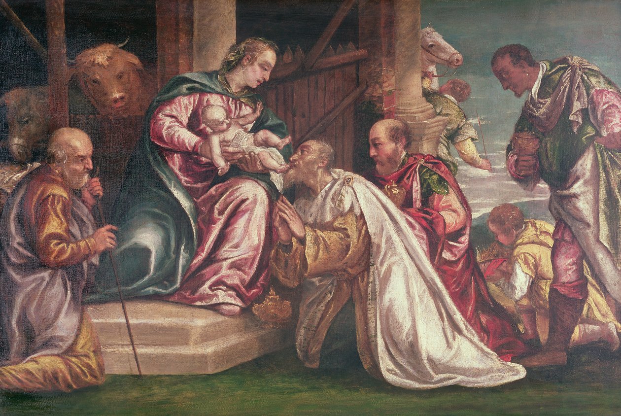 A mágusok imádása alkotó: Francesco Montemezzano