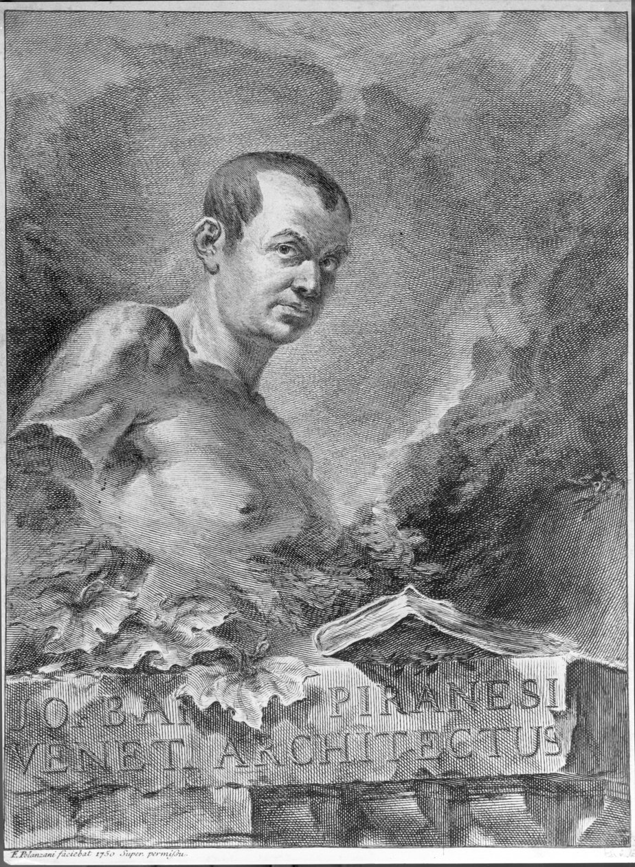 Giovanni Battista Piranesi (1720-78) portréja 1750 alkotó: Francesco Polanzani
