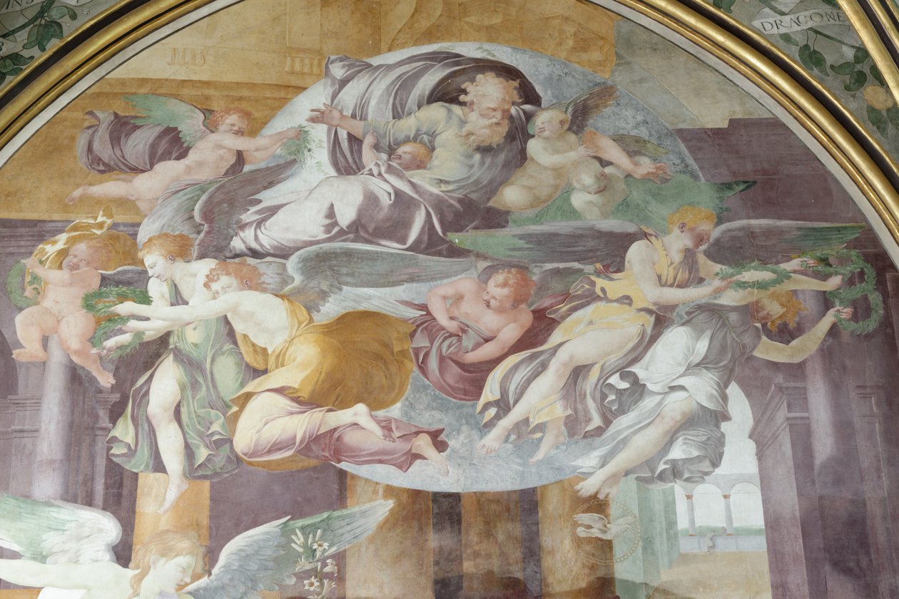 Az Angyali üdvözlet alkotó: Francesco Primaticcio
