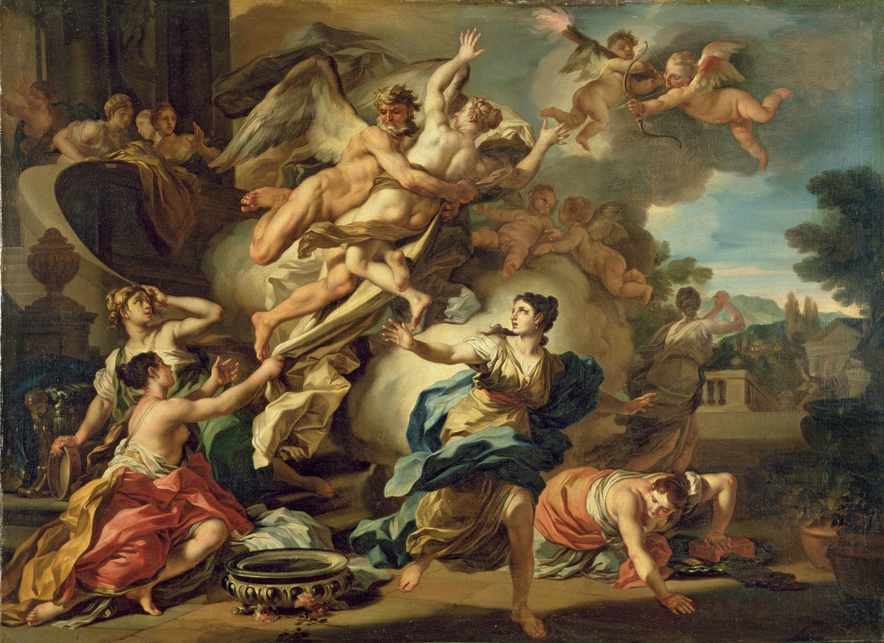 Orithyia elrablása alkotó: Francesco Solimena